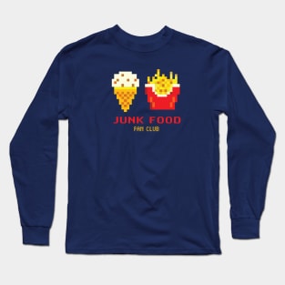 Junk Food Fan Club Long Sleeve T-Shirt